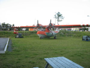 The PBY Canso (Catalina) outside the North Atlantic Aviation Museum. Photo by author 2009.